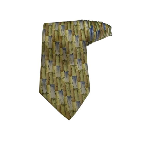 J Garcia Lady With Argyle Socks 1996 Vintage Necktie Collection Fourteen Silk - Picture 1 of 7